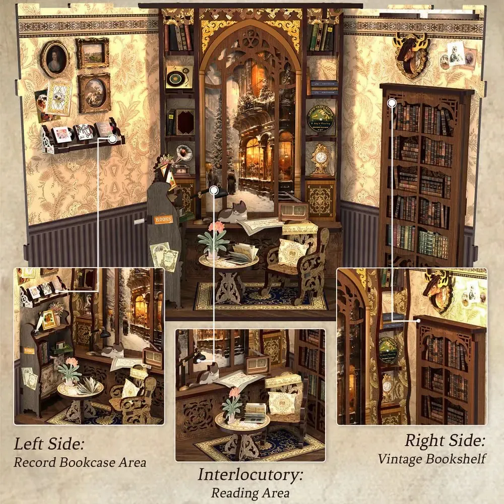 Cadeaux - Bookshop Memories - Book Nook - VCL CORP