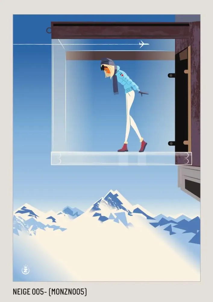 Affiches - Winter par Monsieur Z - IMAGE REPUBLIC