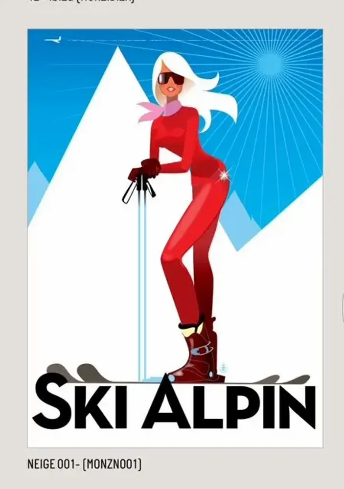 Affiches - Winter par Monsieur Z - IMAGE REPUBLIC