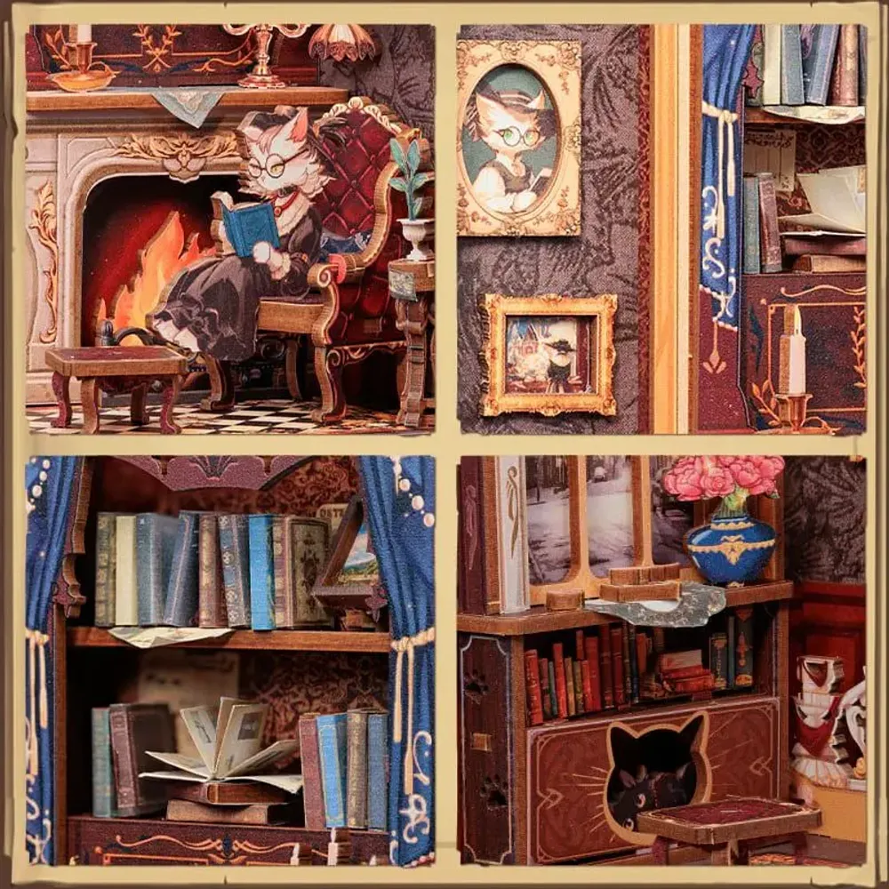 Cadeaux - Count Cat's Study - Book Nook - VCL CORP