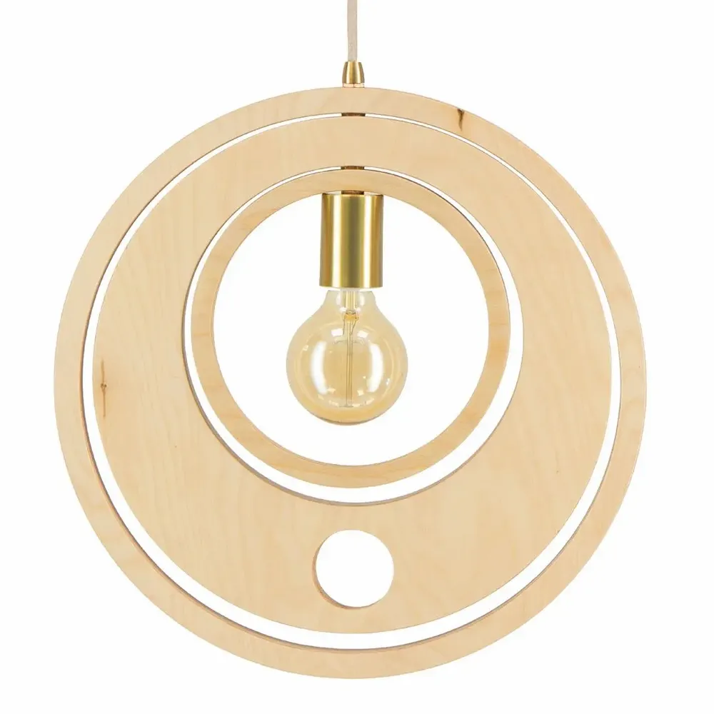 Hanging lights - Wooden pendant - MODERN GESTURE DESIGNS
