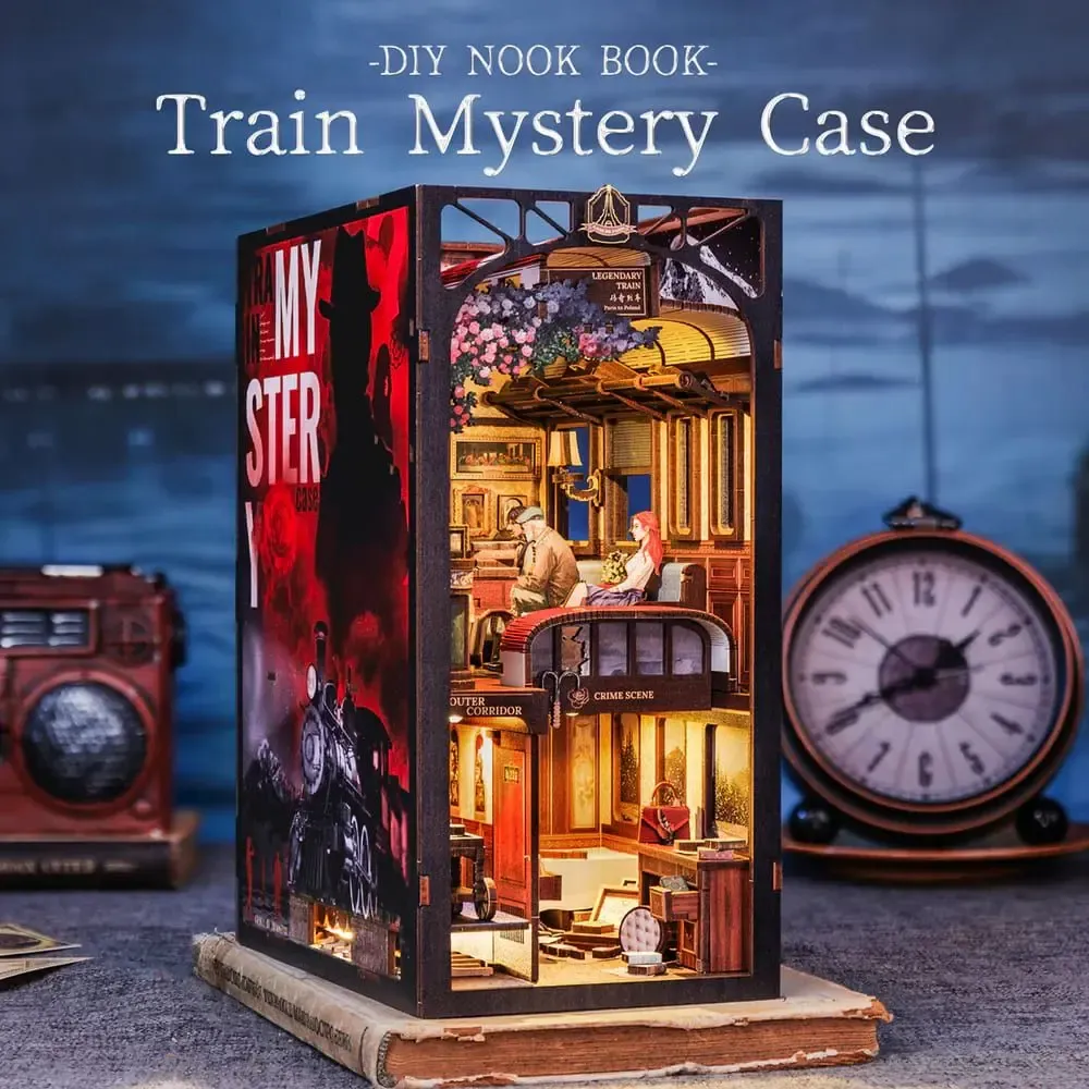 Cadeaux - Train Mistery Case - Book Nook - VCL CORP