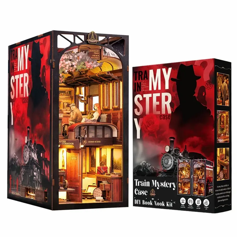 Cadeaux - Train Mistery Case - Book Nook - VCL CORP