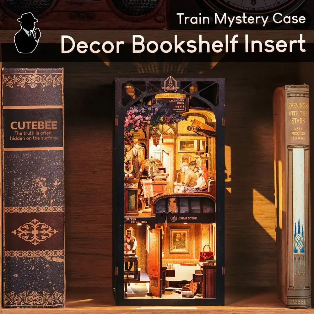 Cadeaux - Train Mistery Case - Book Nook - VCL CORP
