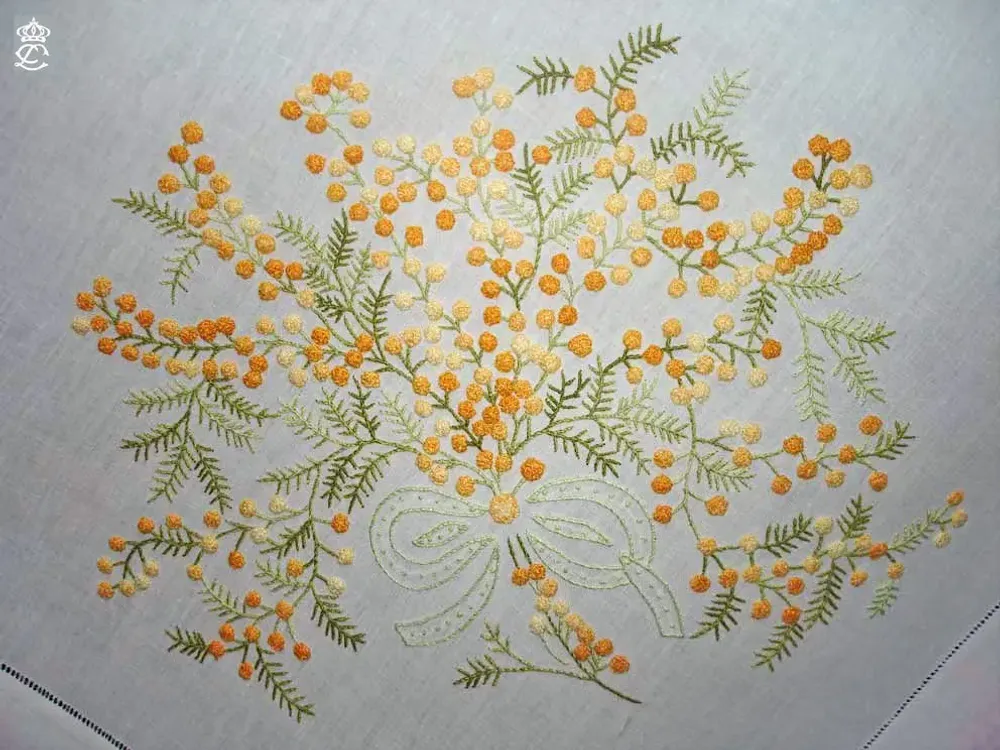 Linge de lit - MIMOSA - LINHO DO CASTELO - LIN DE CHATEAU