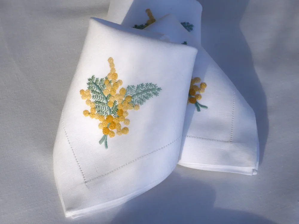 Linge de lit - MIMOSA - LINHO DO CASTELO - LIN DE CHATEAU