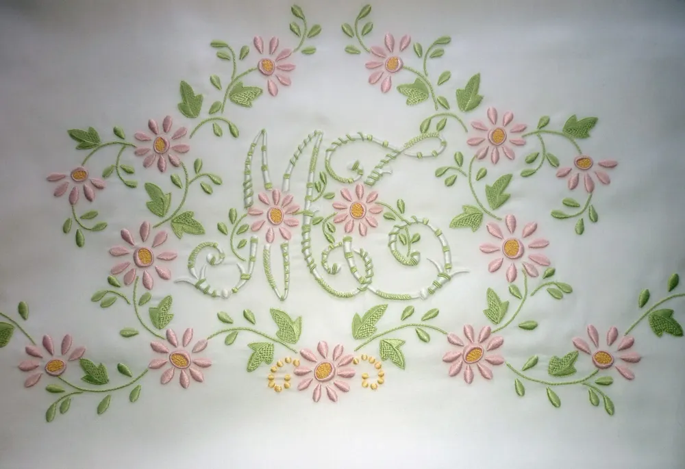 Linge de lit - MARGUERITES - LINHO DO CASTELO - LIN DE CHATEAU