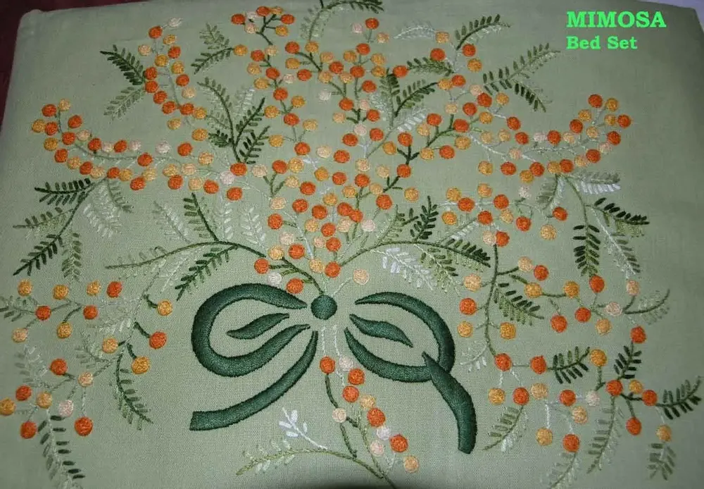 Linge de lit - MIMOSA - LINHO DO CASTELO - LIN DE CHATEAU