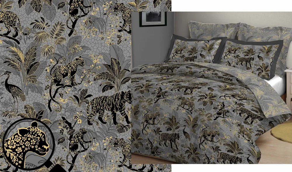 Design textile et surface - La jungle de minuit - RACHEL CHILD DESIGNS