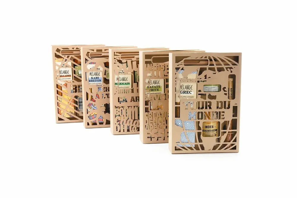Spices - KRAFT BOX - LE MONDE EN TUBE 100 % EPICES