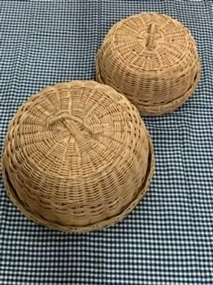 Plats et saladiers - Cloche en rotin - SARANY SHOP