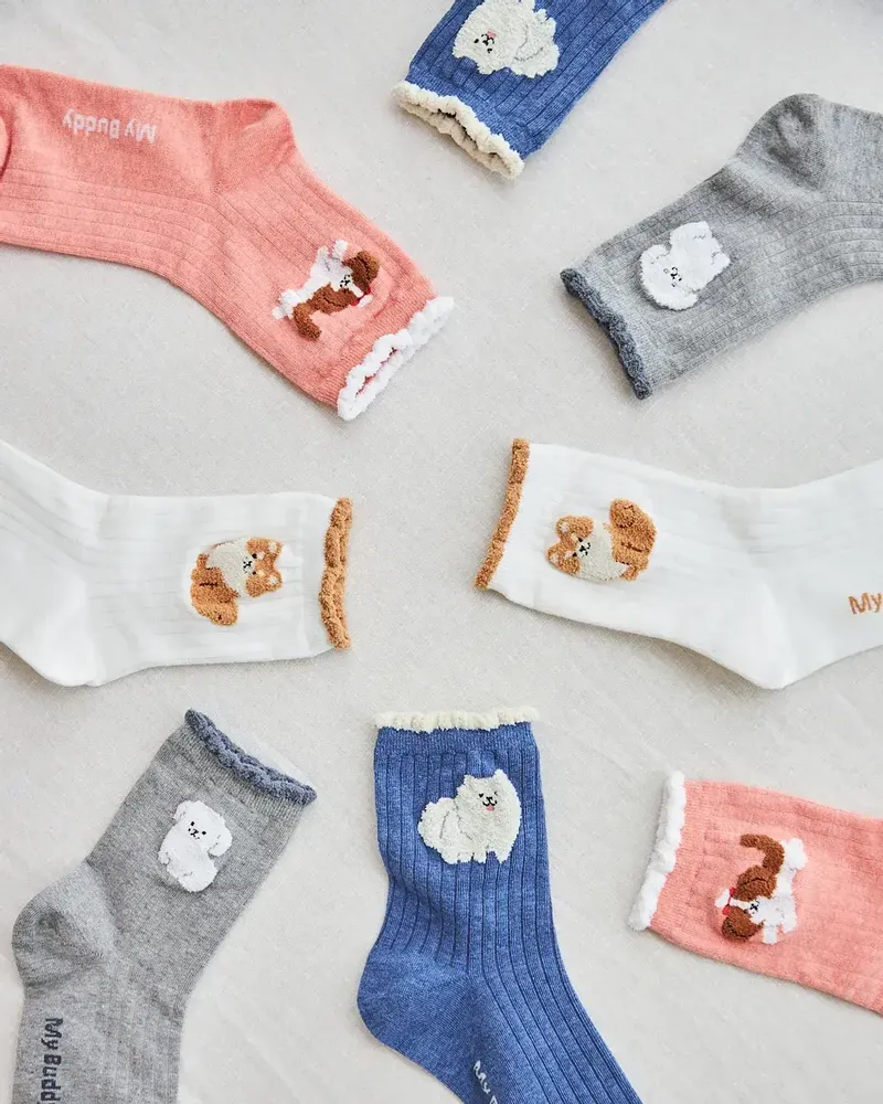 Socks - Korean socks - JOLI POOM