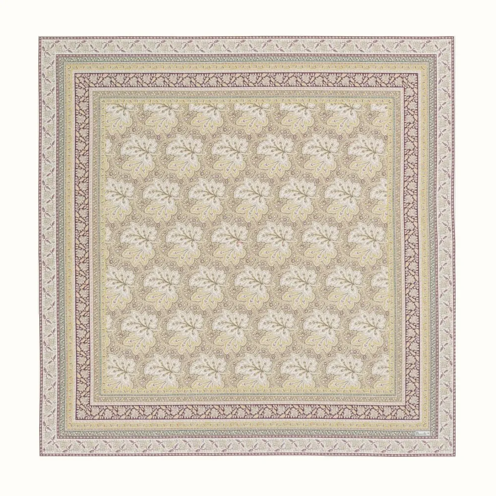 Linge de table textile - Nappe Feuilles de vigne - BEAUVILLÉ