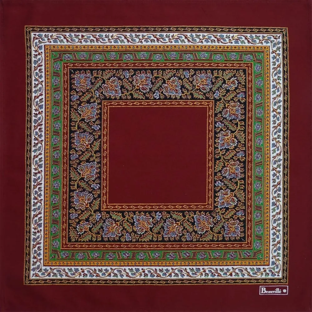 Linge de table textile - Serviette Feuilles de vigne - BEAUVILLÉ