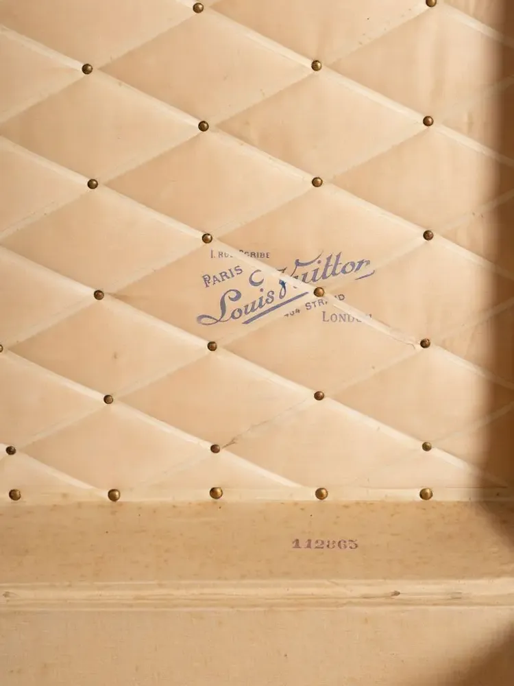 Objets de décoration - Malle Courrier "Jacquard" - BAGAGE COLLECTION