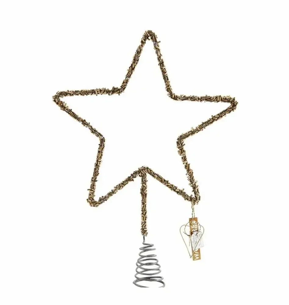 Christmas garlands and baubles - Bead top star - WALTHER & CO.