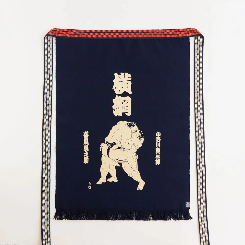 Table linen - Artist collaboration【SUMO 'YOKOZUNA'】by Daimon Kinoshita - MAEKAKE BY ANYTHING CO.,LTD.