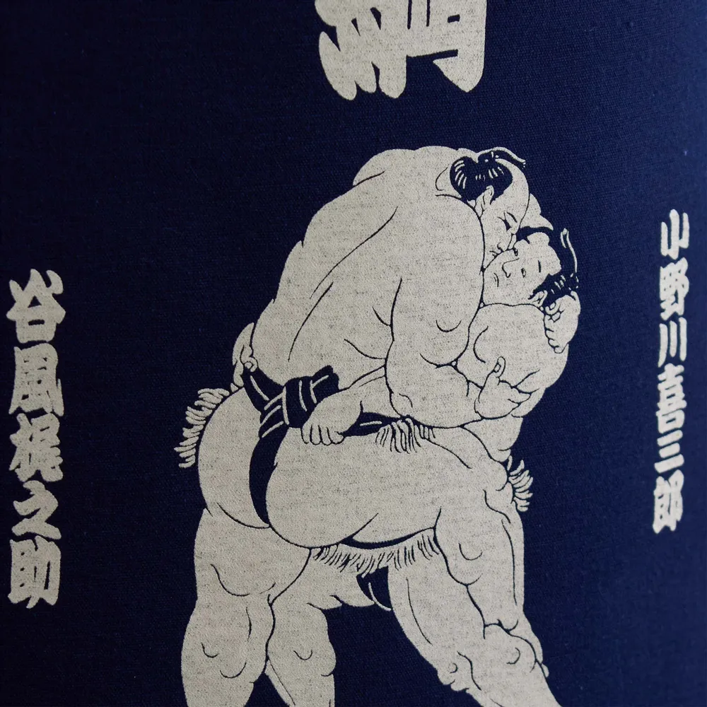 Table linen - Artist collaboration【SUMO 'YOKOZUNA'】by Daimon Kinoshita - MAEKAKE BY ANYTHING CO.,LTD.