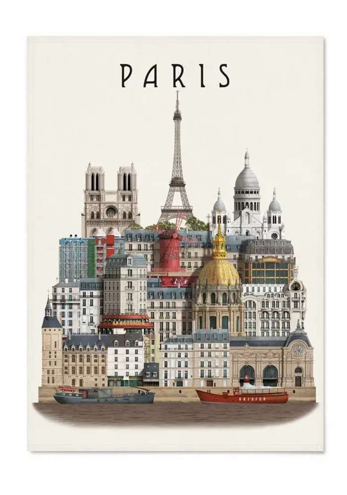Torchons - Torchon Paris - MARTIN SCHWARTZ