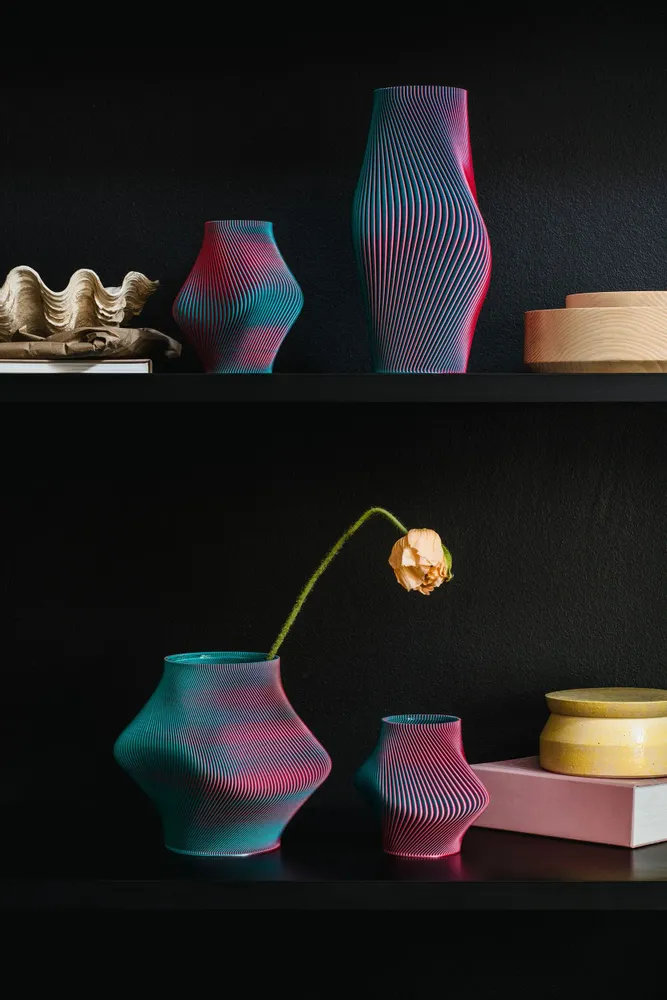 Vases - Vase Bloz 14 Blend - Dragon Fruit - SHEYN