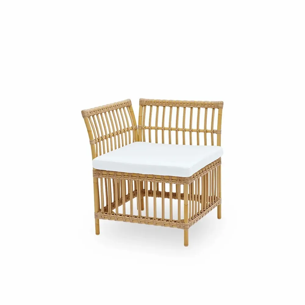 Lawn sofas - Meghan Exterior Modular Dining Bench - SIKA-DESIGN