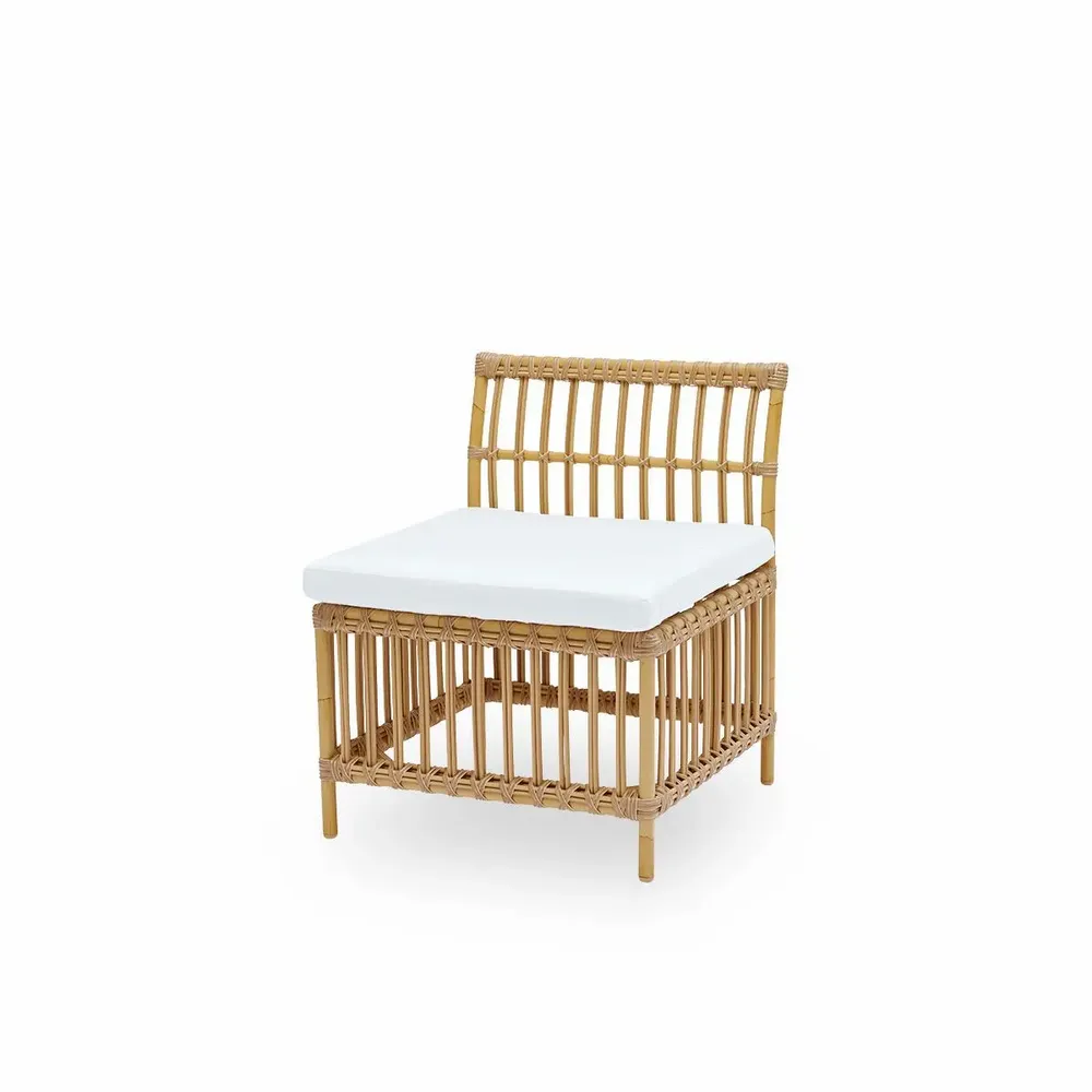 Lawn sofas - Meghan Exterior Modular Dining Bench - SIKA-DESIGN