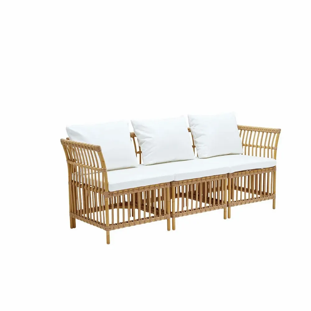 Lawn sofas - Meghan Exterior Modular Dining Bench - SIKA-DESIGN