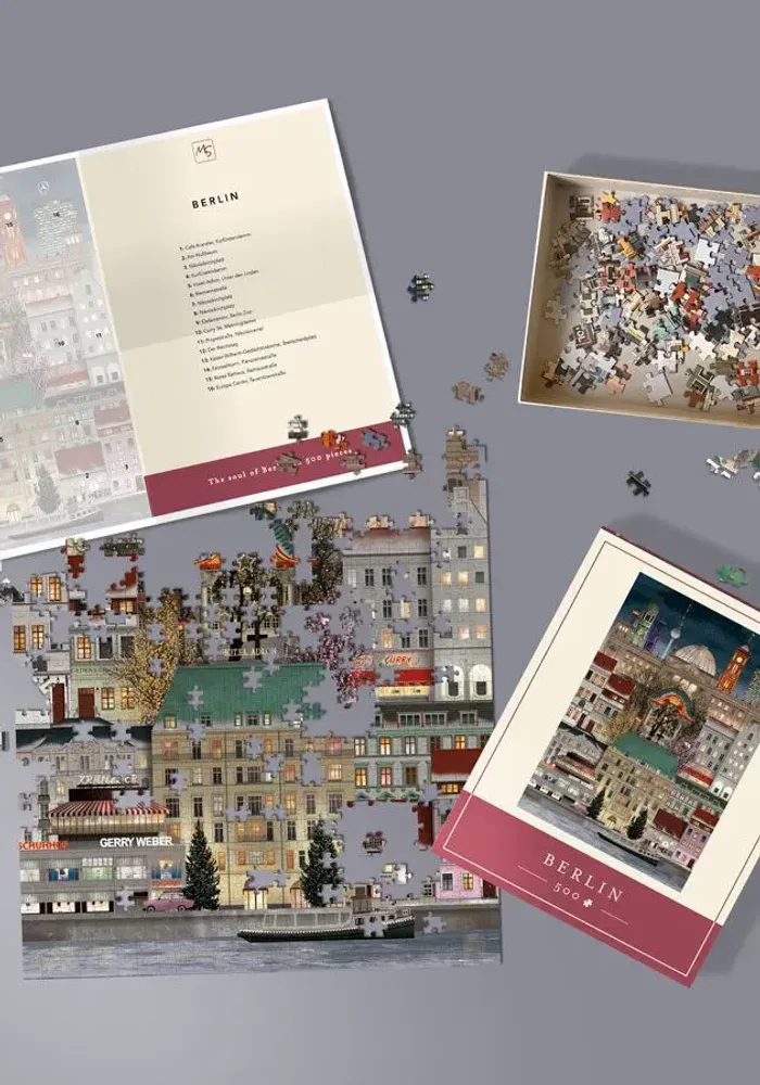 Children's games - Berlin jigsaw puzzle (500 pieces) - MARTIN SCHWARTZ