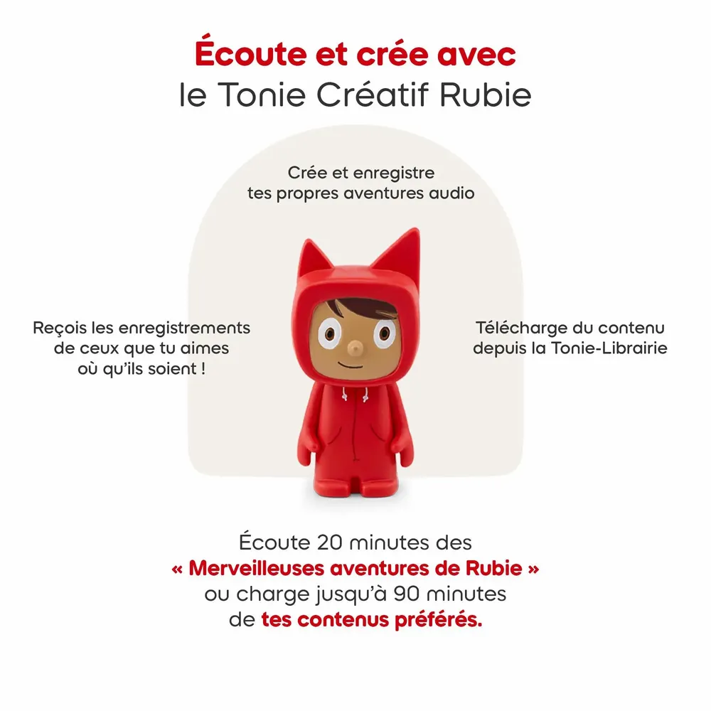 Jouets enfants - Mon Premier Coffret Toniebox 2 Rouge Coquelicot - TONIES® FRANCE