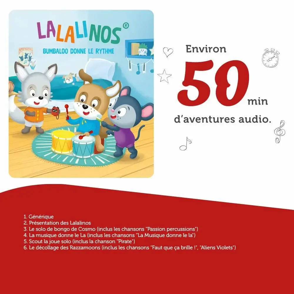 Jouets enfants - Figurine audio musicale Lalalinos tonies - TONIES® FRANCE