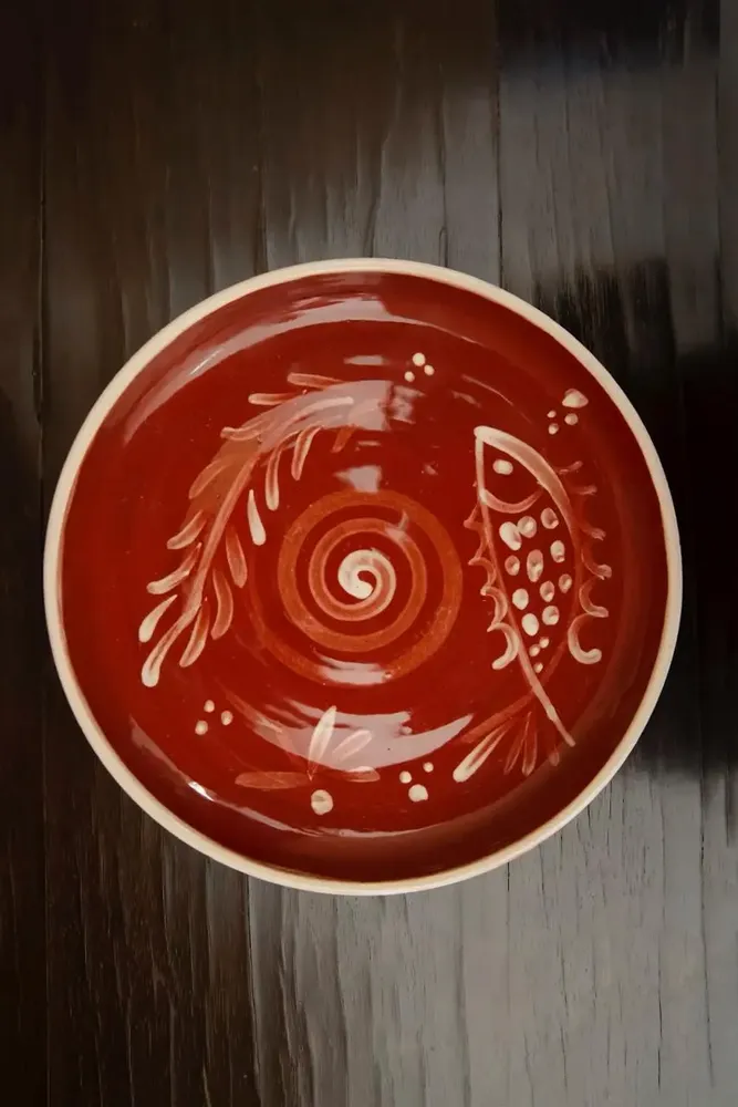 Bowls - Anthologist Ceramic Medium Bowl, Red Clay, Psari - ANTHOLOGIST