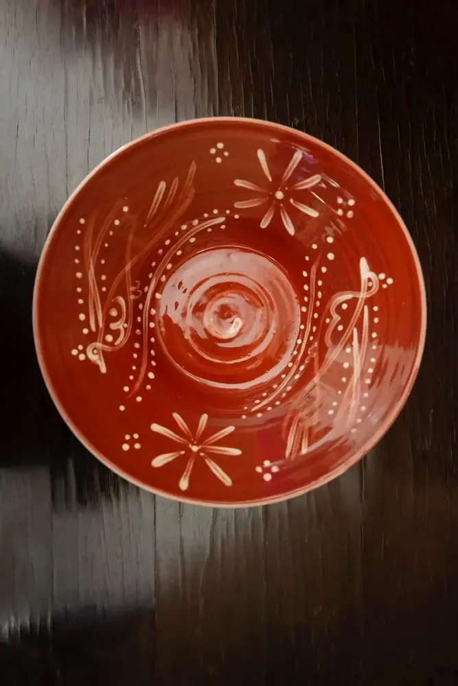 Bowls - Anthologist Ceramic Large Bowl, Red Clay, Pagoni - ANTHOLOGIST