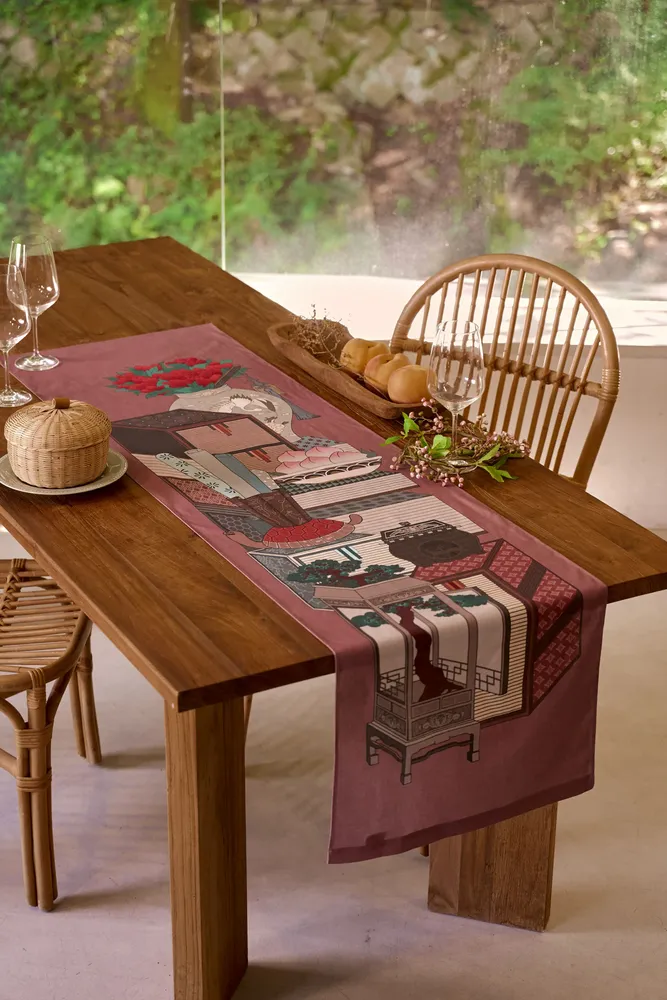 Table mat - [BON'ee] Chaekgeori Table Runner - SEOUL DESIGN FOUNDATION