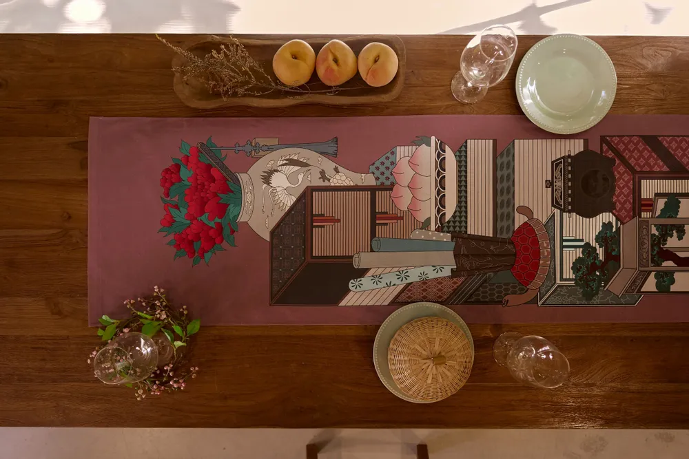 Table mat - [BON'ee] Chaekgeori Table Runner - SEOUL DESIGN FOUNDATION