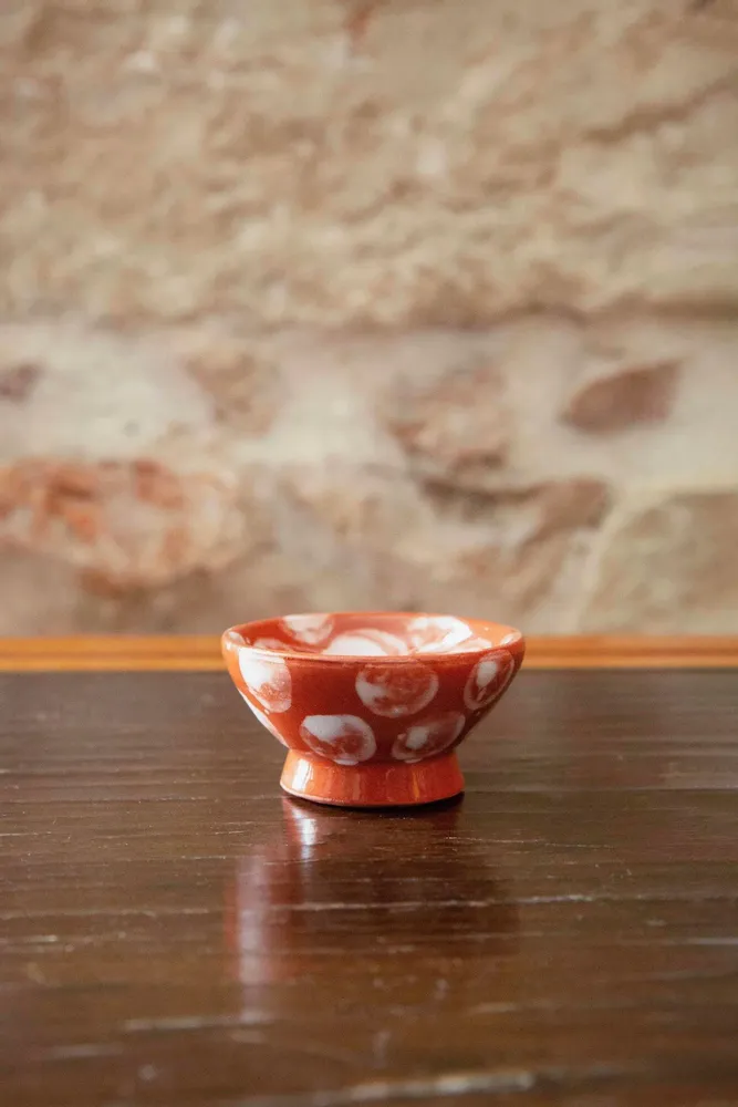 Bowls - Anthologist Dot Salt Bowl, Red Clay - ANTHOLOGIST