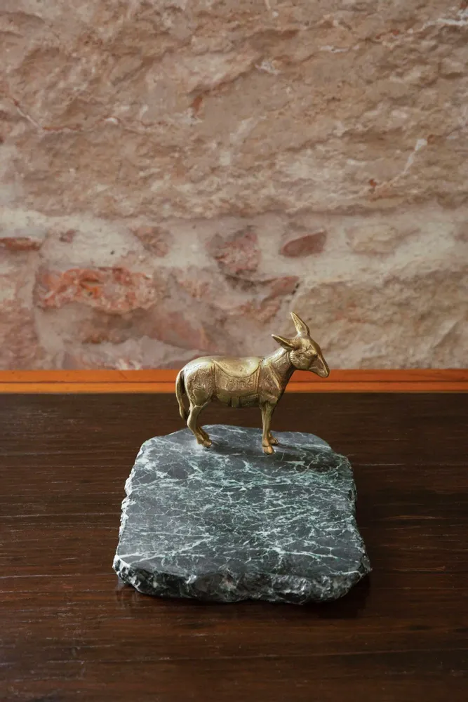 Platter and bowls - Donkey Marble Cheese Platter - ANTHOLOGIST