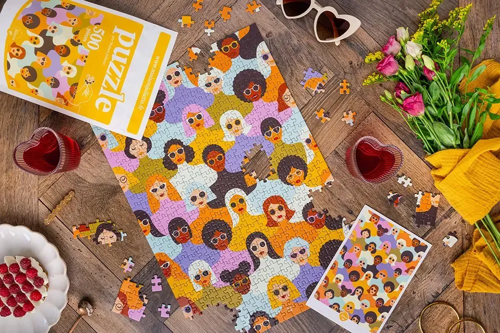 Decorative objects - Multitude 500 piece puzzle - MAISON JOLIETTE