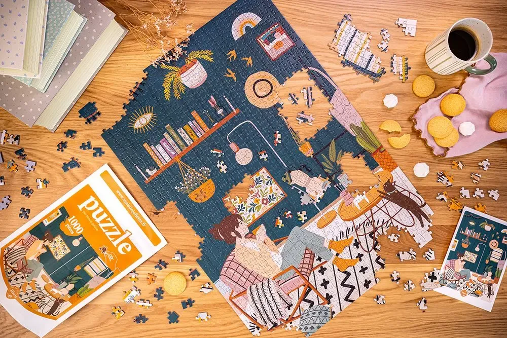 Decorative objects - Multitude 500 piece puzzle - MAISON JOLIETTE