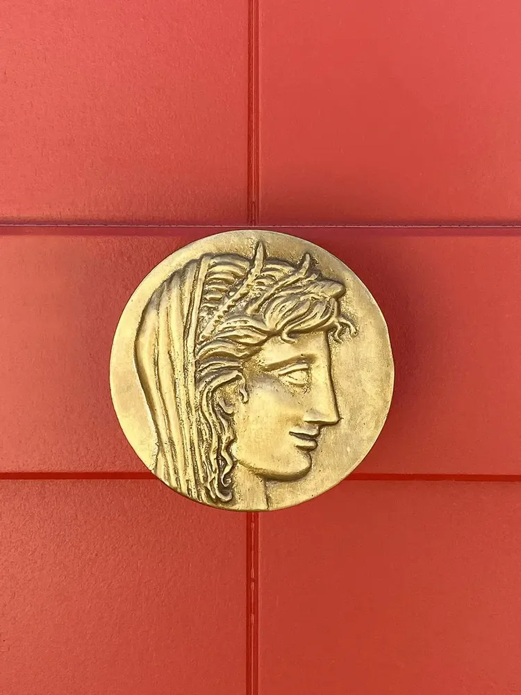 Decorative objects - Goddess Demetra Doorknob, Right-Facing - ANTHOLOGIST