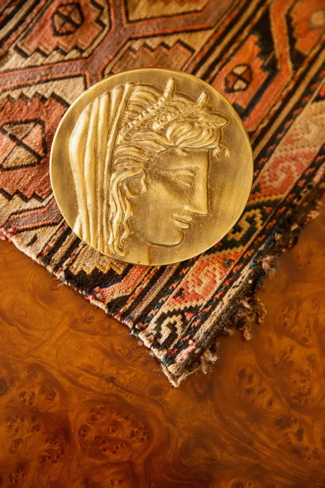 Decorative objects - Goddess Demetra Doorknob, Right-Facing - ANTHOLOGIST