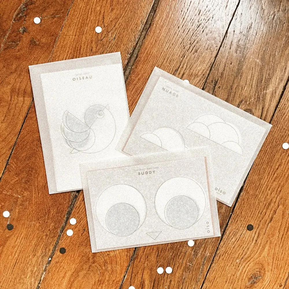 Cadeaux - Carte-objet BUDDY - Création OISO® - OISO