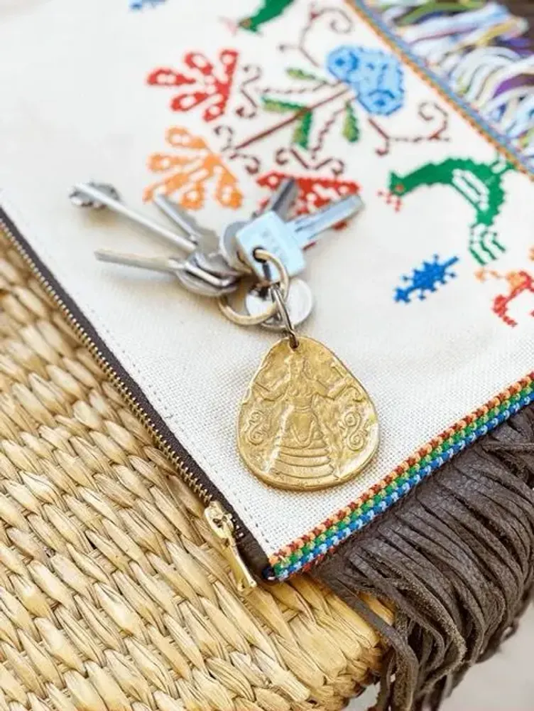 Gifts - Snake Goddess Key Ring - ANTHOLOGIST