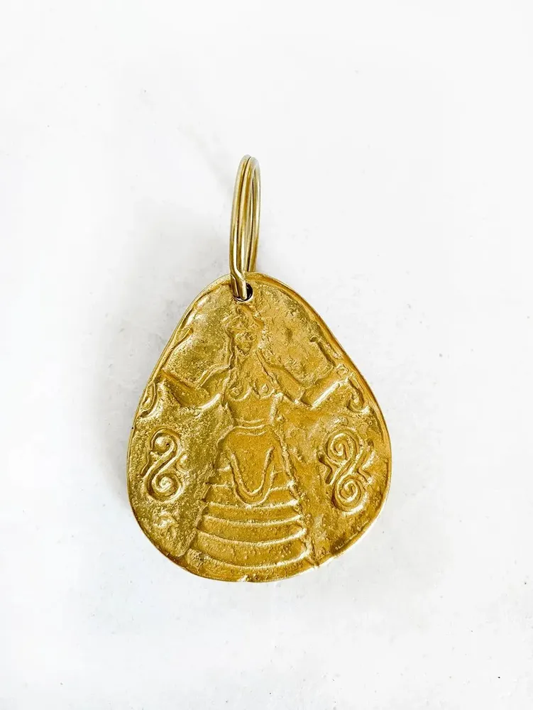 Gifts - Snake Goddess Key Ring - ANTHOLOGIST