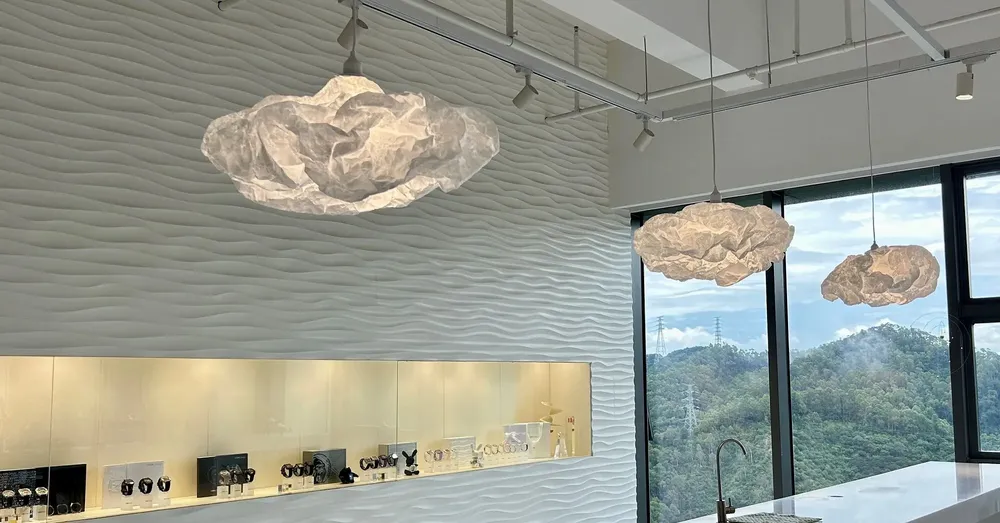 Suspensions - Luminaire Suspension Cloudy Taille L - AND CREATION