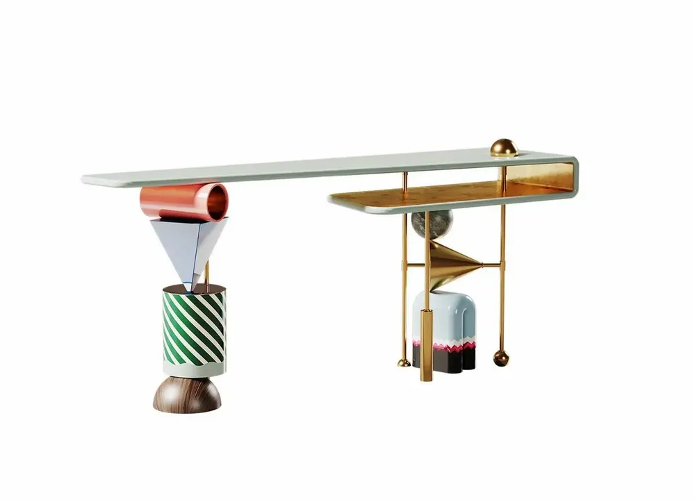 Console table - Ahrt Console Made in Portugal by Malabar - MALABAR