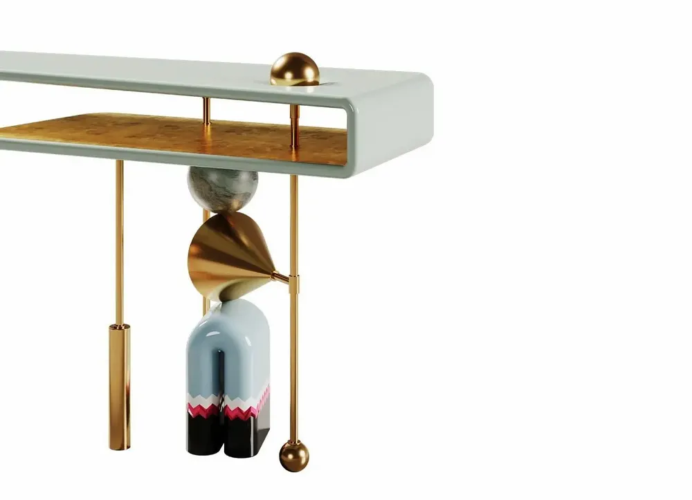 Console table - Ahrt Console Made in Portugal by Malabar - MALABAR