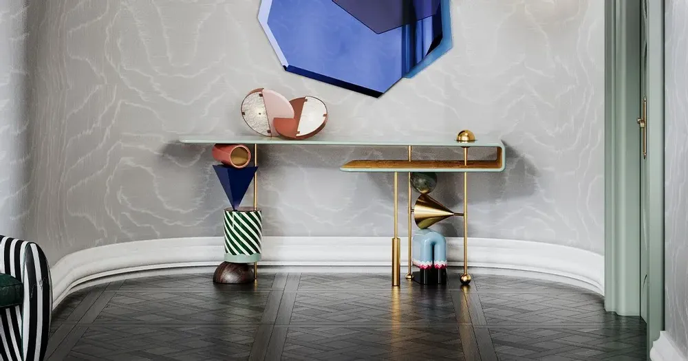 Console table - Ahrt Console Made in Portugal by Malabar - MALABAR
