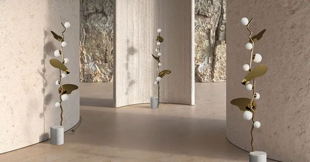 Floor lamps - Almond Floor Lamp Made in Portugal by Creativemary - CREATIVEMARY