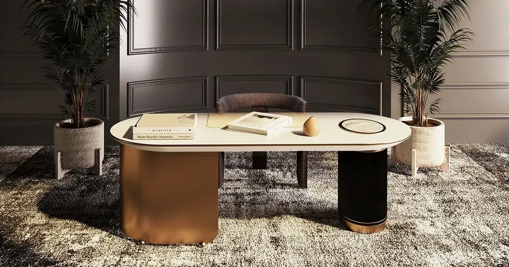 Bureaux - Bureau Arizona fabriqué au Portugal par Porus Studio - PORUS STUDIO