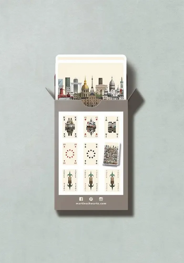 Cadeaux - Cartes à jouer Paris (jeu unique) - MARTIN SCHWARTZ